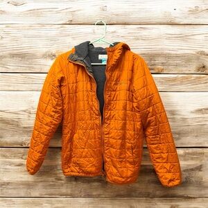 Columbia Orange Quilted Jacket